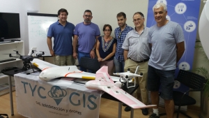 Grupo del curso presencial de drones y topografía JUL16