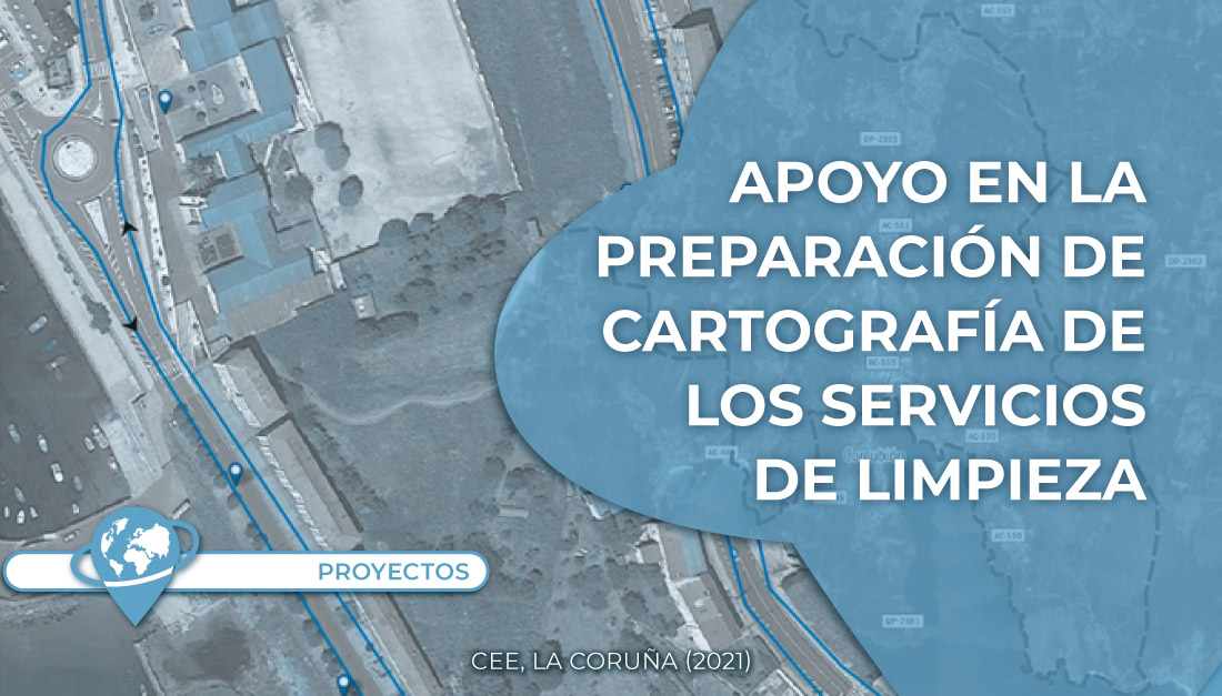 Proyecto Servicios Urbanos | Apoyo en la preparación de la oferta cartográfica de los servicios de recogida y transporte de residuos sólidos urbanos del municipio de Cee, provincia de La Coruña
