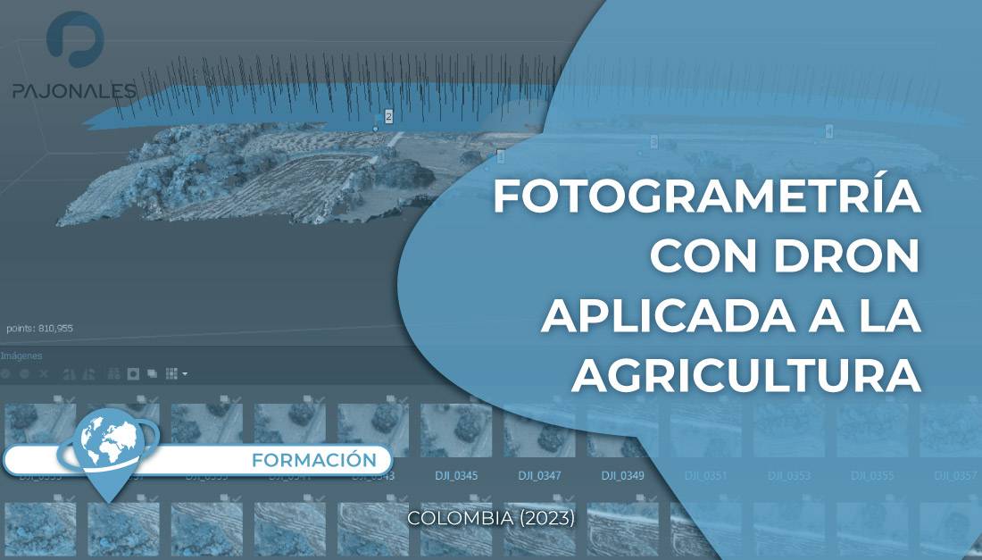 Formación | Fotogrametría con Dron aplicada a la agricultura a la organización Pajonales