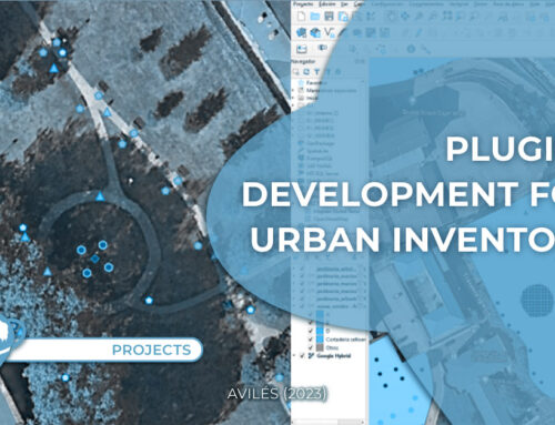 Projects TYC GIS® | Plugin development for urban inventory in Avilés
