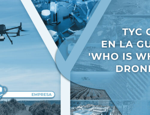 TYC GIS, presente en la nueva guía internacional «Who is Who. Drones/UAS from Spain»