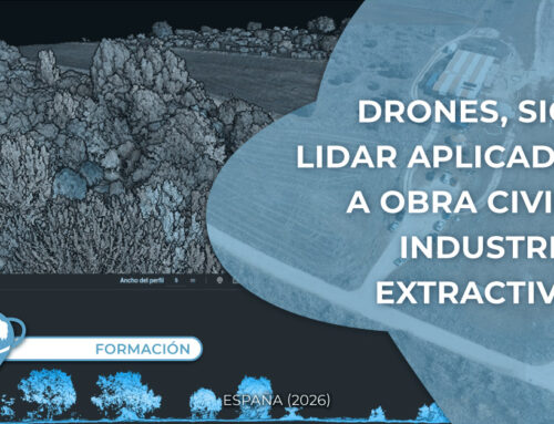 Formación | Drones, SIG y LiDAR aplicados a obra civil e industrias extractivas